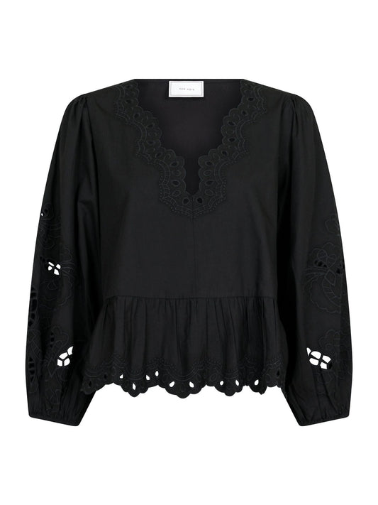 Image of Julia | Women's Long Sleeve Peplum Blouse