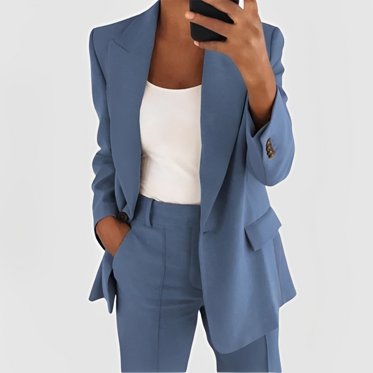 Image of June | Women's Relaxed Fit Blazer Set