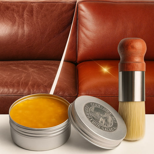 Leather Care Balm for Radiant Leather and Furniture