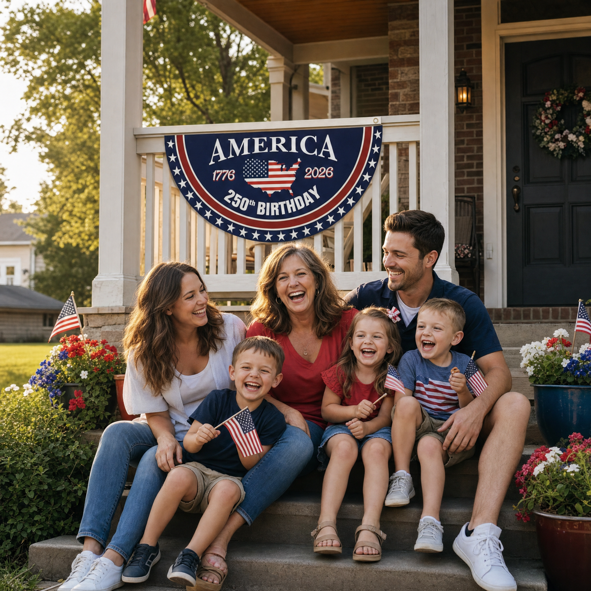 Libertara™ – 250th Anniversary America Fan Flag