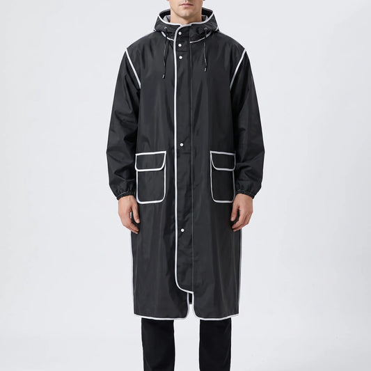 Long Cycling Rain Poncho