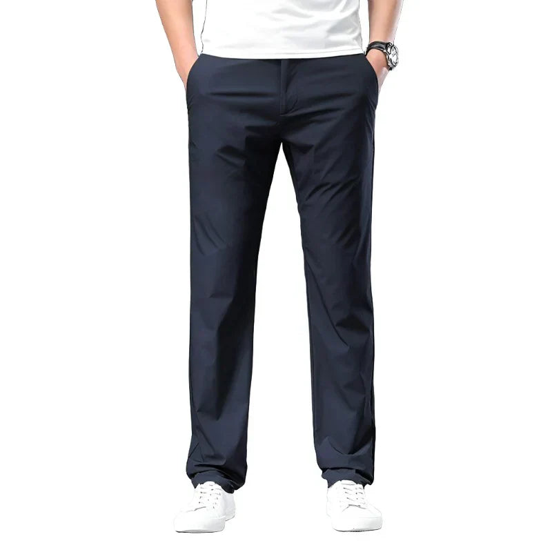 Image of Louie | Men's Slim Fit Casual Chino Pants