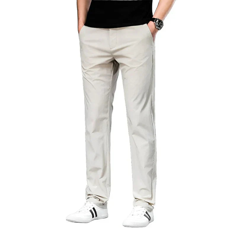 Image of Louie | Men's Slim Fit Casual Chino Pants