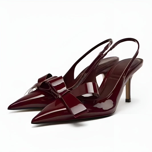 Image of Margaret | Women's Slingback Pointed Toe Heels