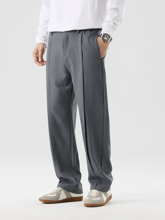 Image of Mark | Men's Pleated Straight Leg Dress Pants