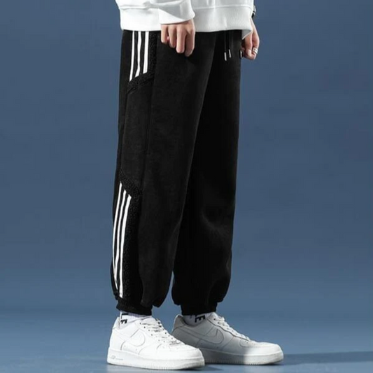 Men's Athletic Sweatpants | Stripe Pattern