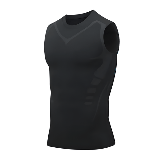 Men's Compression Vest | Stretchy Nylon & Spandex | Sleeveless Base Layer for Training & Everyday Wear