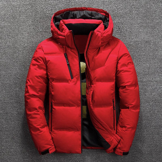 Men's Hooded Winter Down Jacket