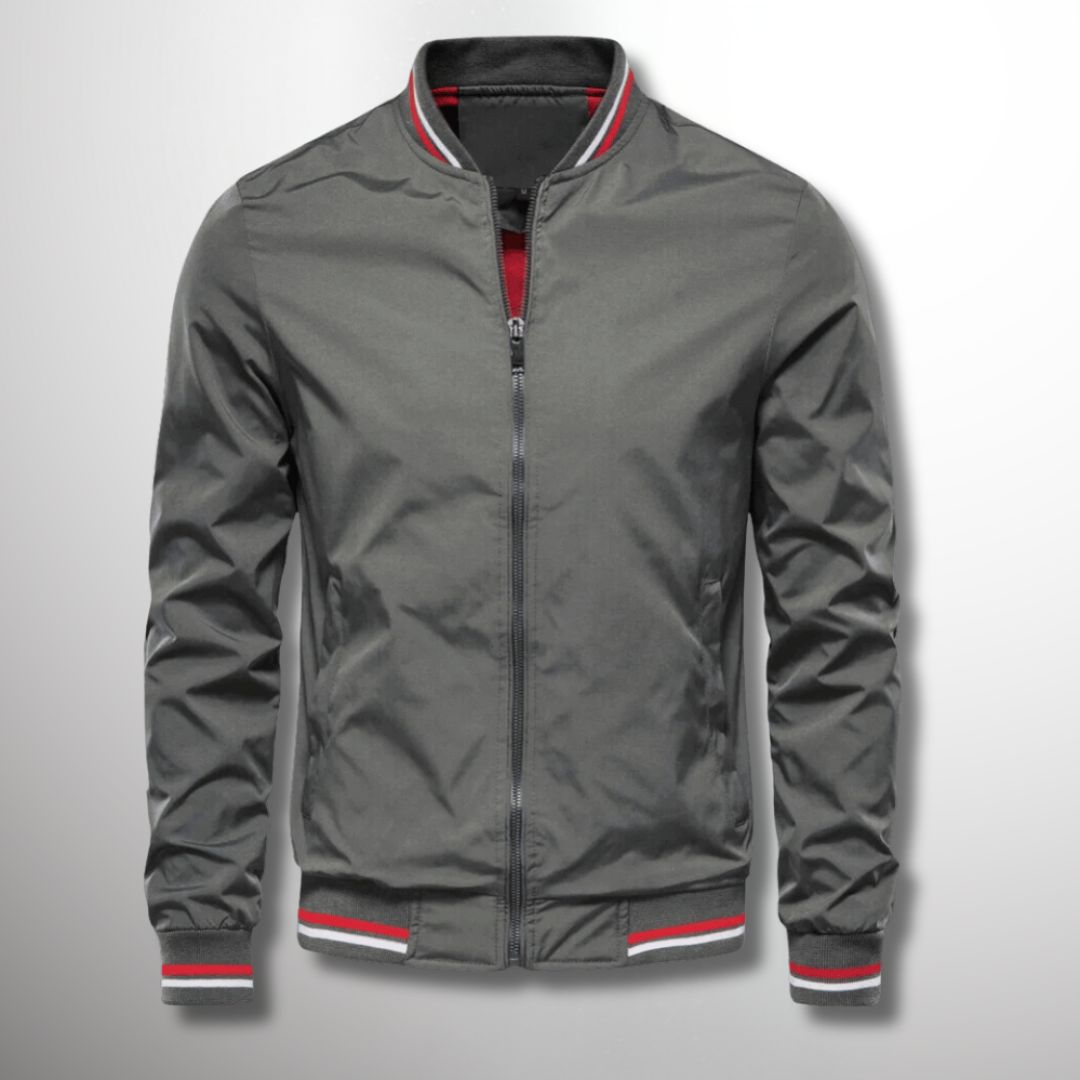 Men's Waterproof Zip-Up Jacket | Ideal for Autumn