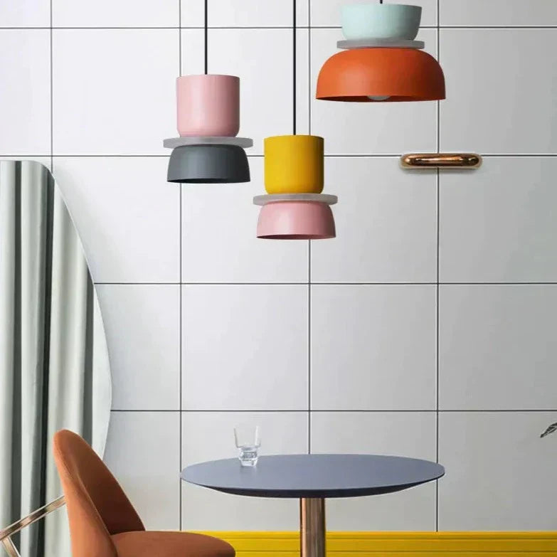 Nordic Macaron Pendant Lamp - Scandinavian Design