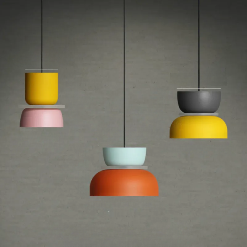 Nordic Macaron Pendant Lamp - Scandinavian Design