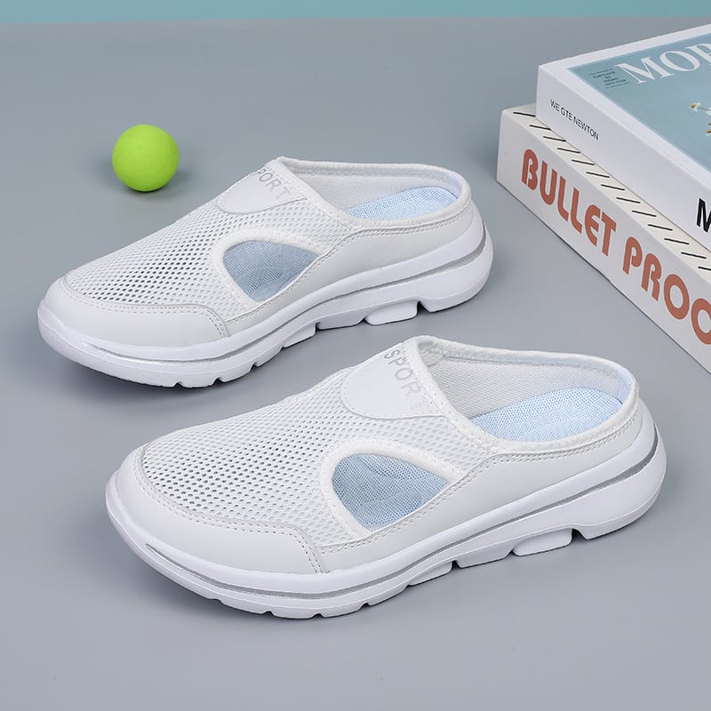 Orthopedic Comfort Slippers with Adjustable Straps & Arch Support