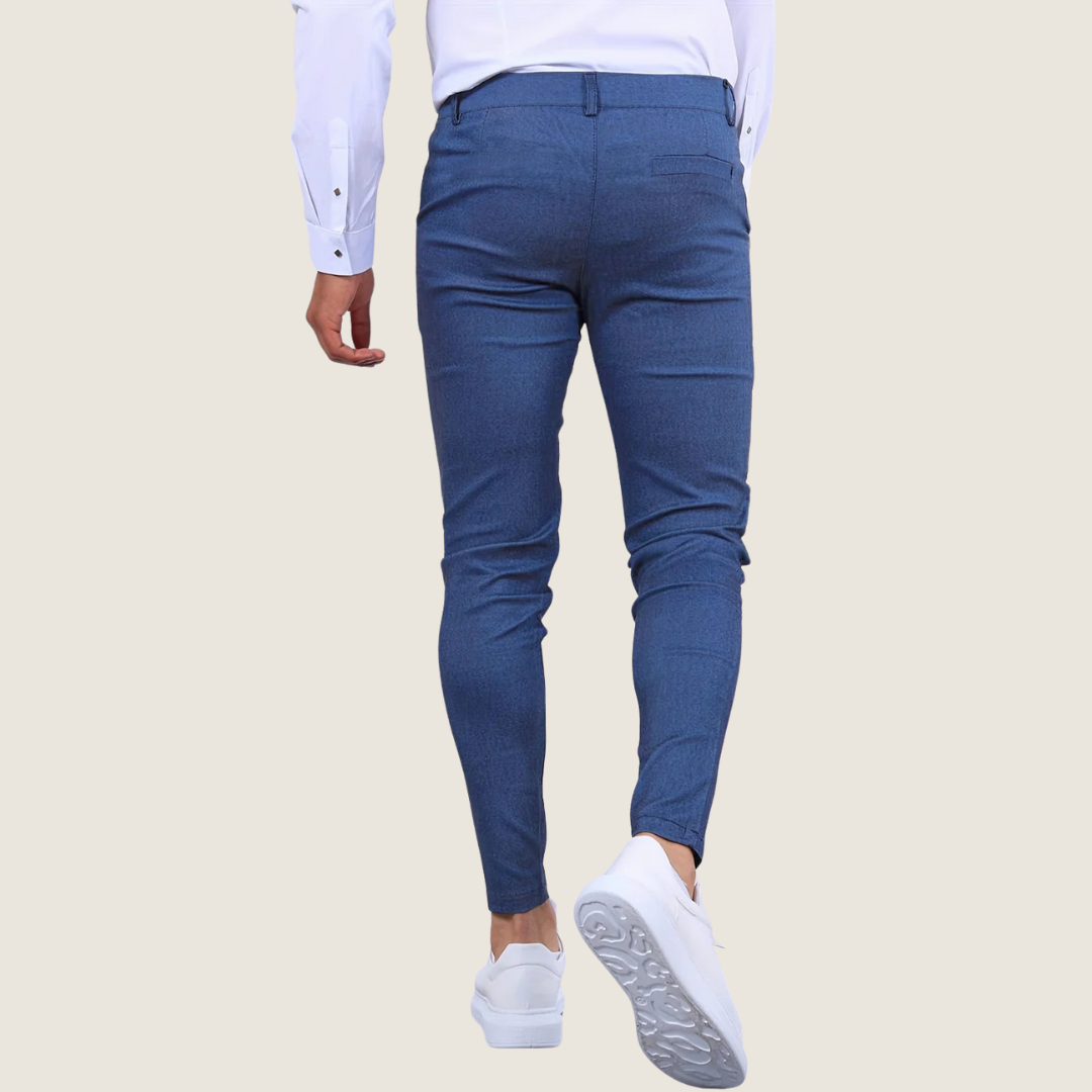 Image of Oscar | Men's Slim Fit Ankle Pants