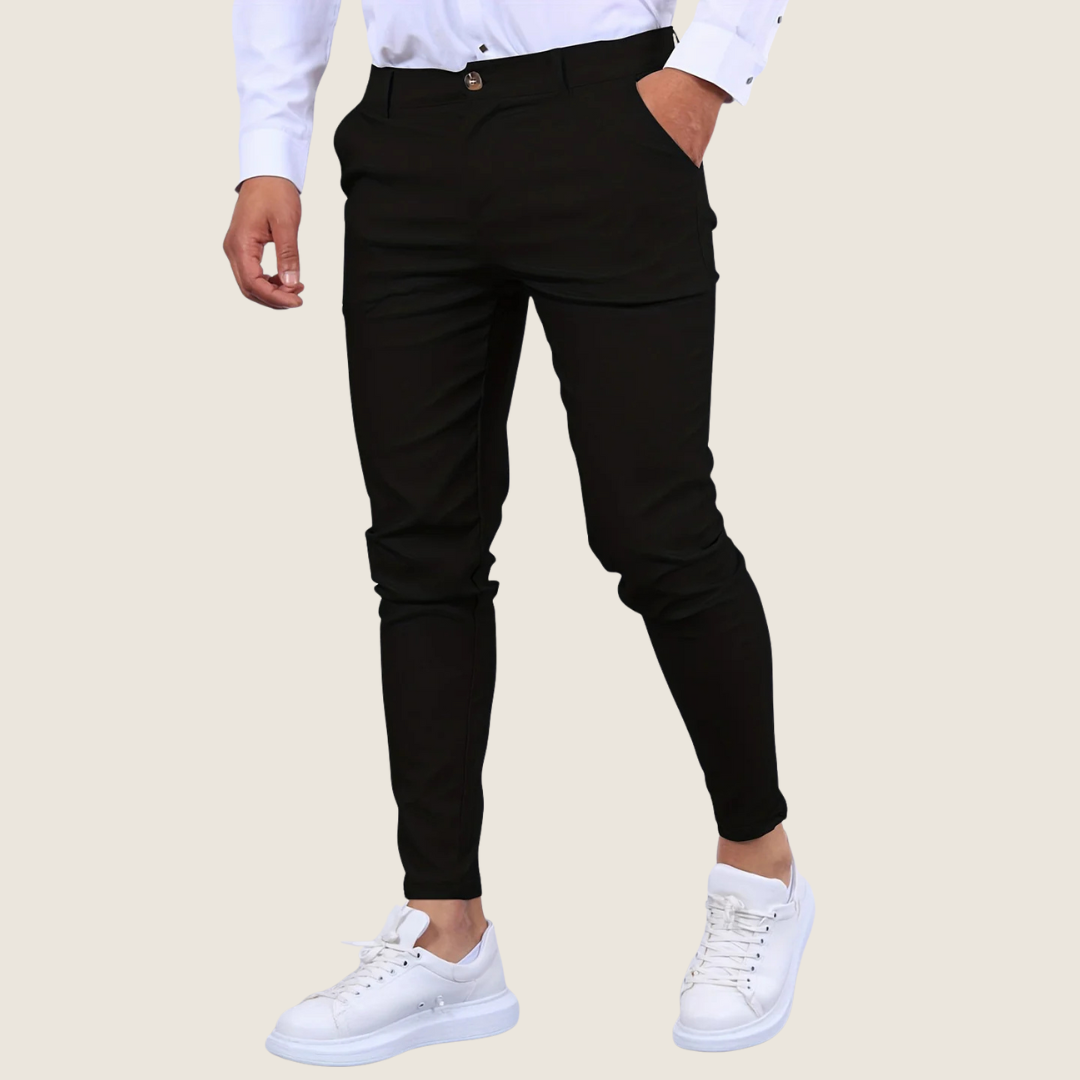 Image of Oscar | Men's Slim Fit Ankle Pants