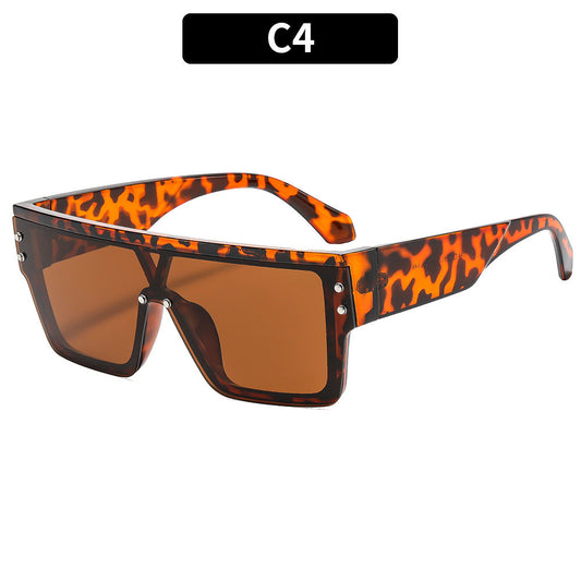 Oversized Tortoiseshell Statement Sunglasses