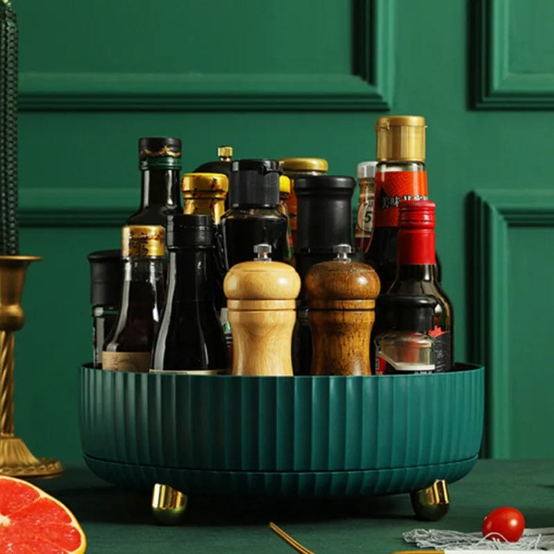 Rotating Storage Rack for Kitchen and Pantry