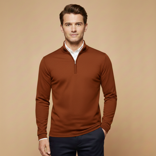 Image of Rowan | Men's Quarter-Zip Sweater