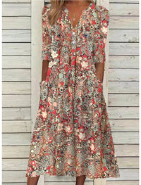 Savannah | Women's V-Neck Maxi Dress