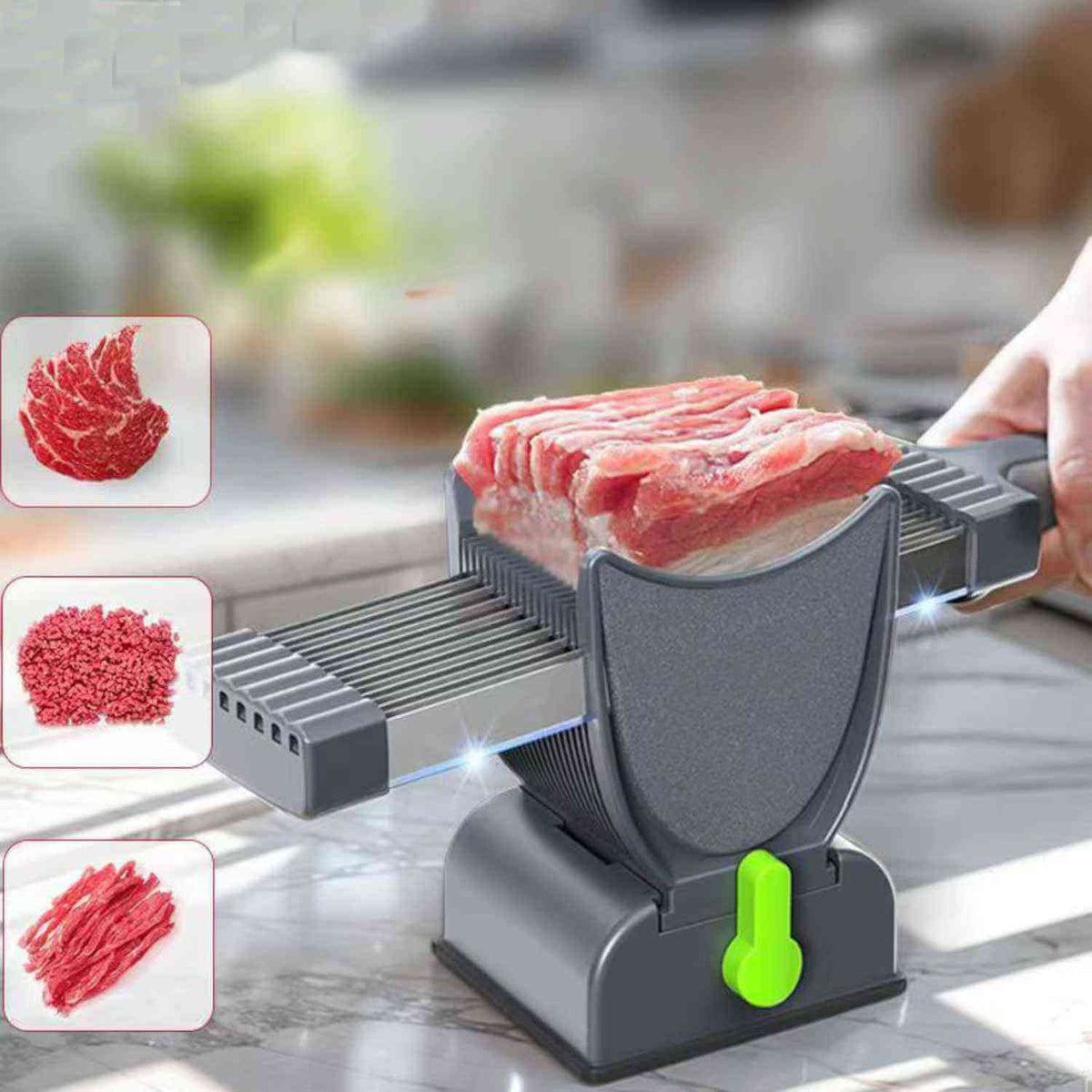 Slicora™ Meat Slicing Set | Manual, Thin Slices & Multi-Function