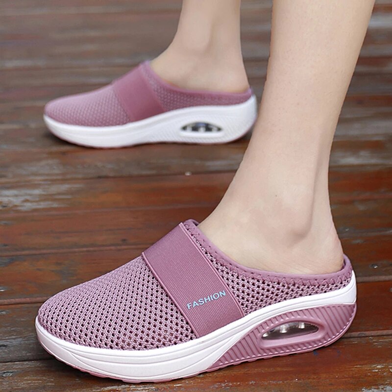 Slip-On Air Cushion Running Shoes
