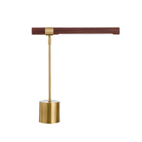 Table Lamp with Golden Finish Modern LED