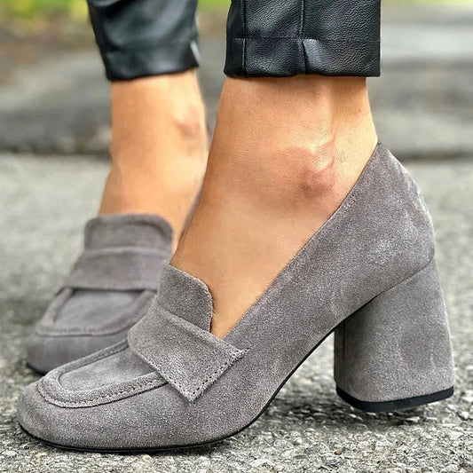 Image of Tara | Women's Heeled Loafers