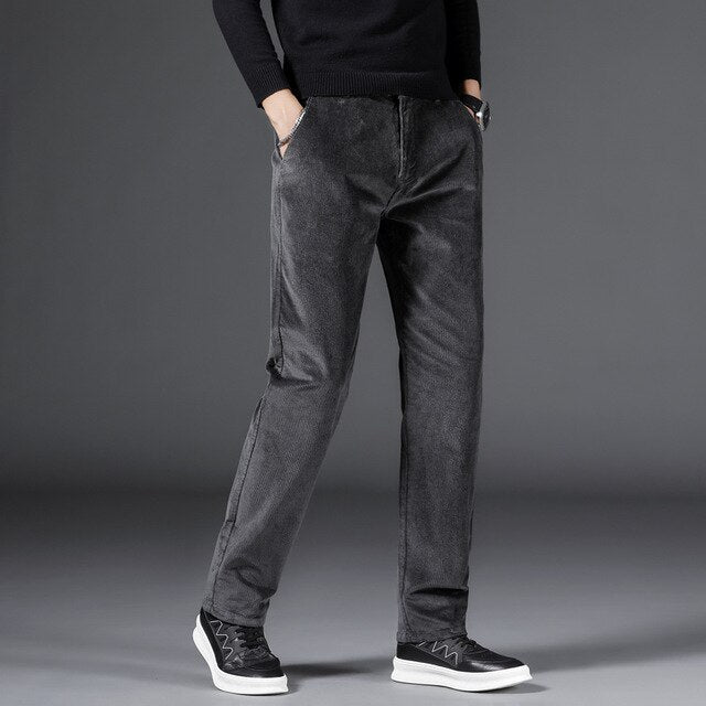 Image of Teddy | Men's Straight Leg Corduroy Pants