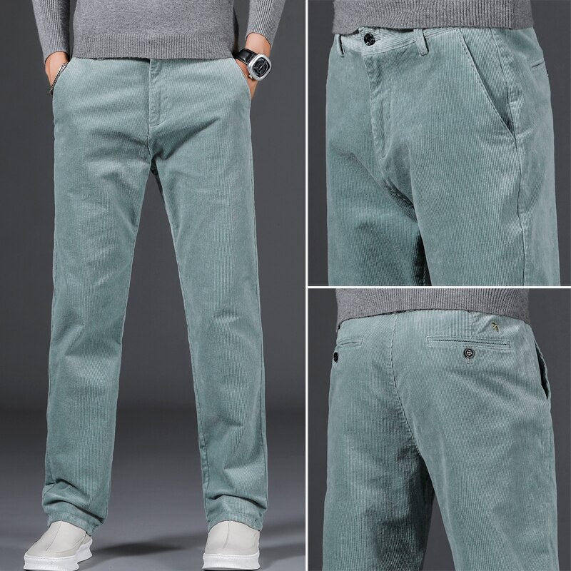 Image of Teddy | Men's Straight Leg Corduroy Pants