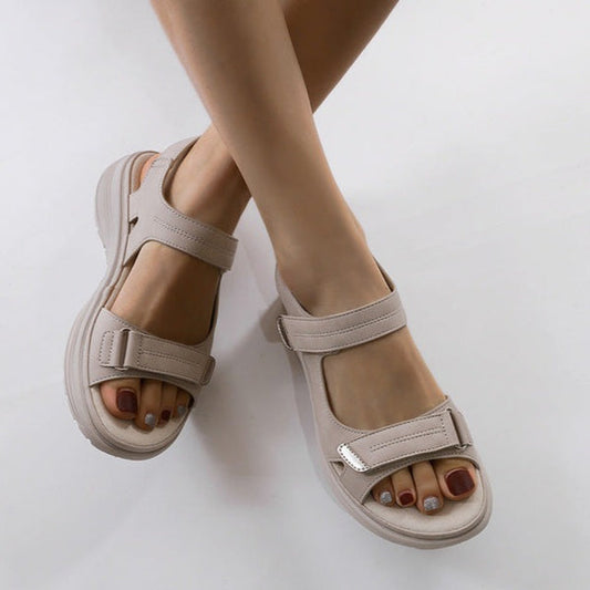 Image of Tessa | Women's Platform Adjustable Sandals