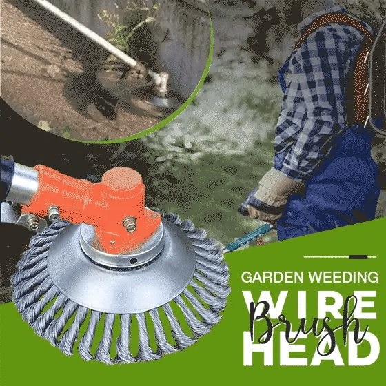 TurboTrimmer™️ Weed Brush & Trimmer Made of Carbon Steel