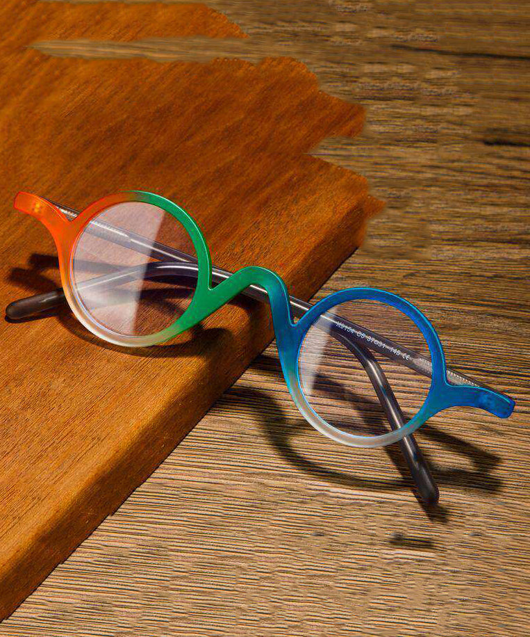 Unisex Full-Frame Reading Glasses in Rainbow Colours
