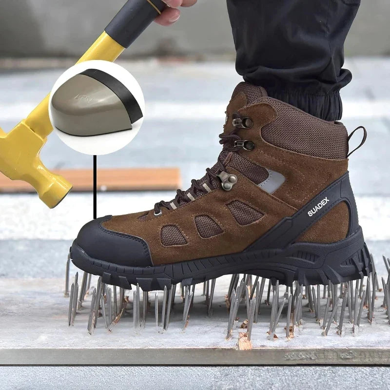 Unisex Indestructible Steel Toe Safety Boots