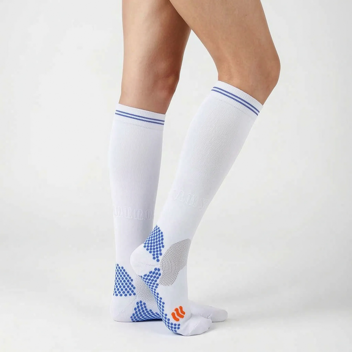 Unisex Knee-High Performance Compression Sports Socks