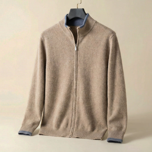Image of Victor | Men's Zip-Up Sweater