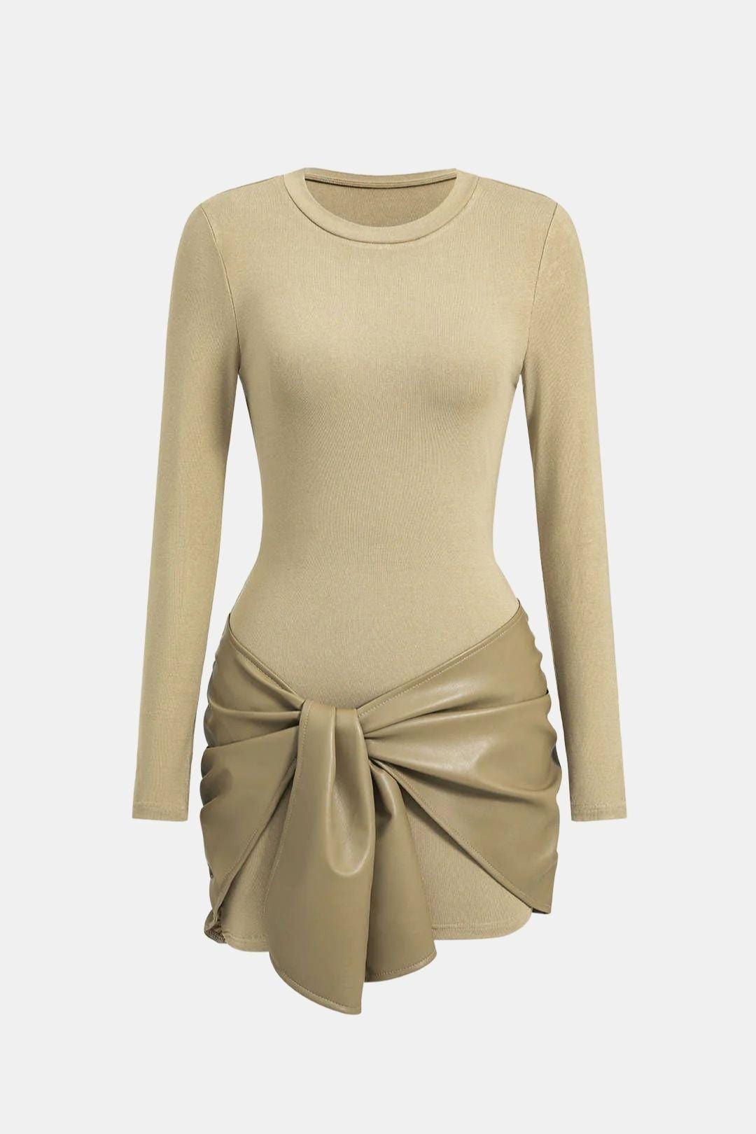 Image of Whitney | Women's Long Sleeve Bodycon Mini Dress