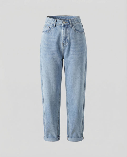 Women's High-Waist Mom Jeans