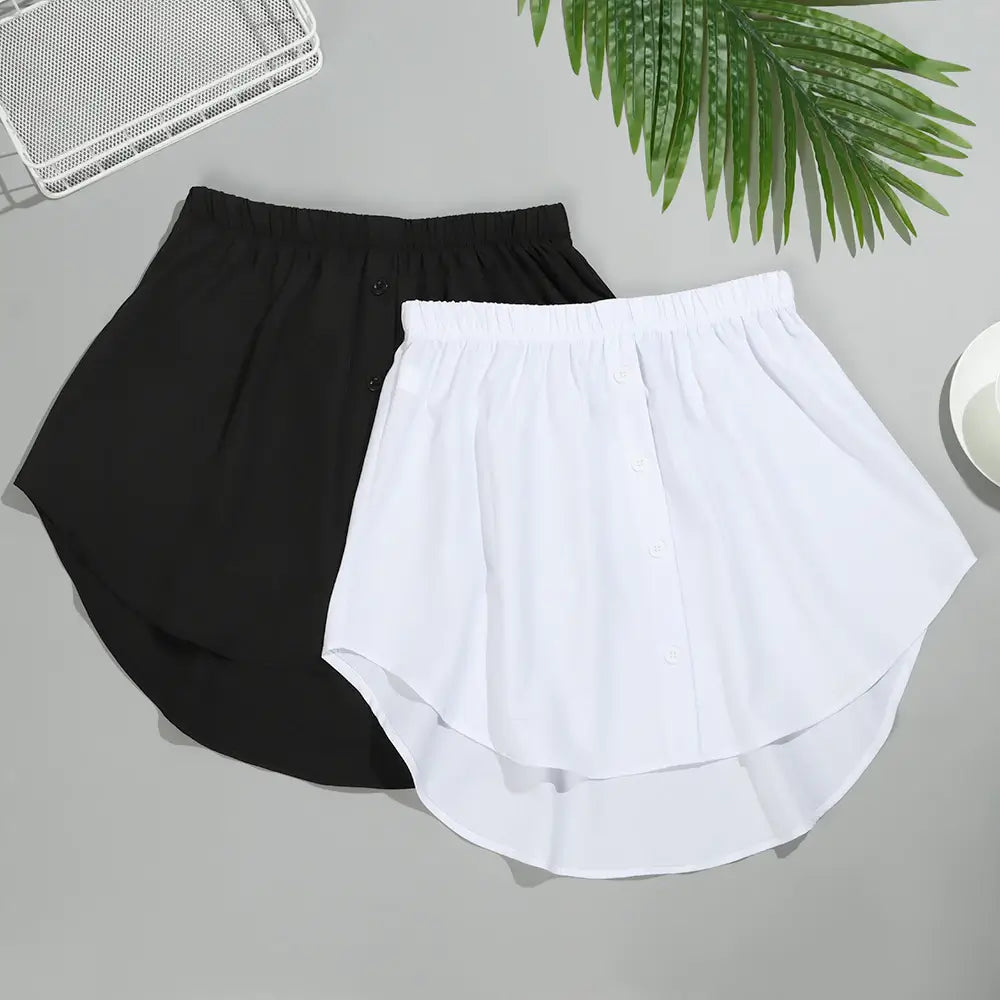 Women's Shirt Extender with Elastic Waistband