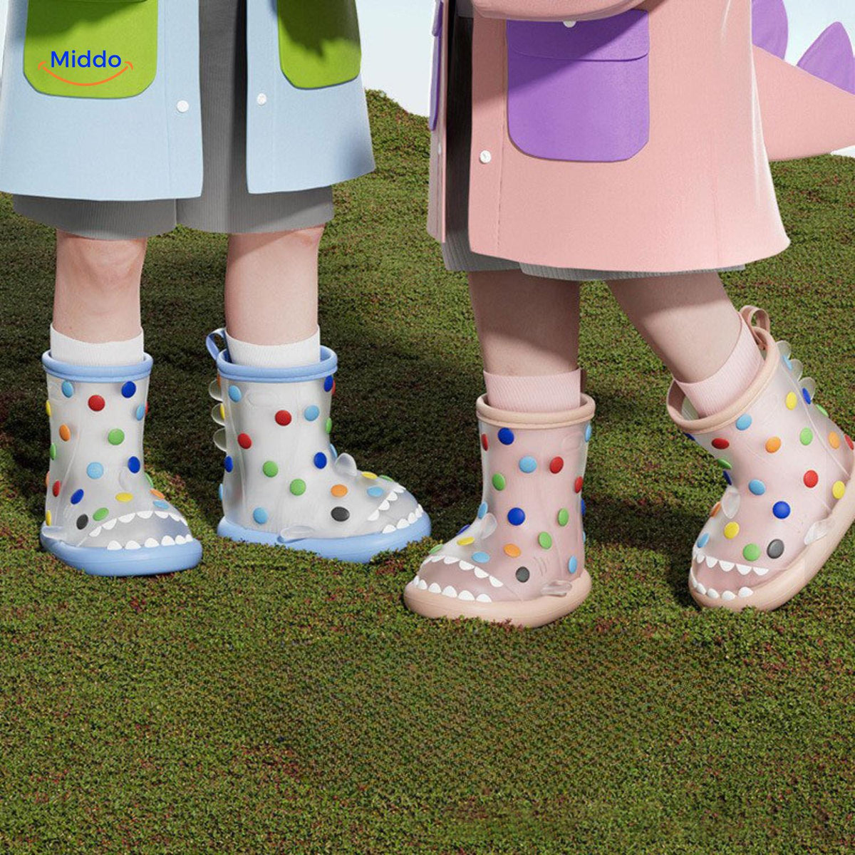 Zureto™ Shark Rain Boots | 3D Design, Waterproof and Non-Slip
